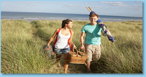 picknicken strand zeeland
