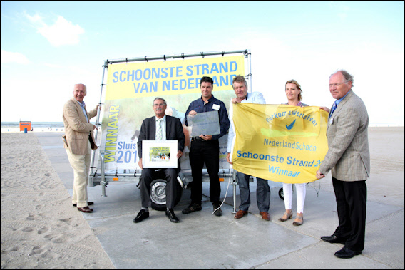 schoonste strand van Nederland 2011 (Sluis)